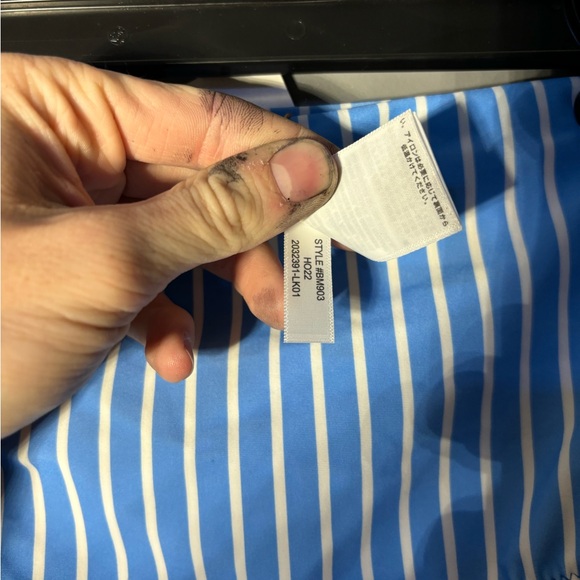 J.Crew Striped High Waisted Bikini Bottom Size Medium - Picture 6 of 6